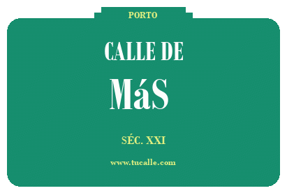 cartel_de_calle-de-Más _en_oporto